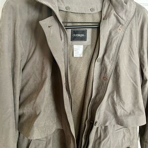 Outbrook Women’s Olive Trench Coat